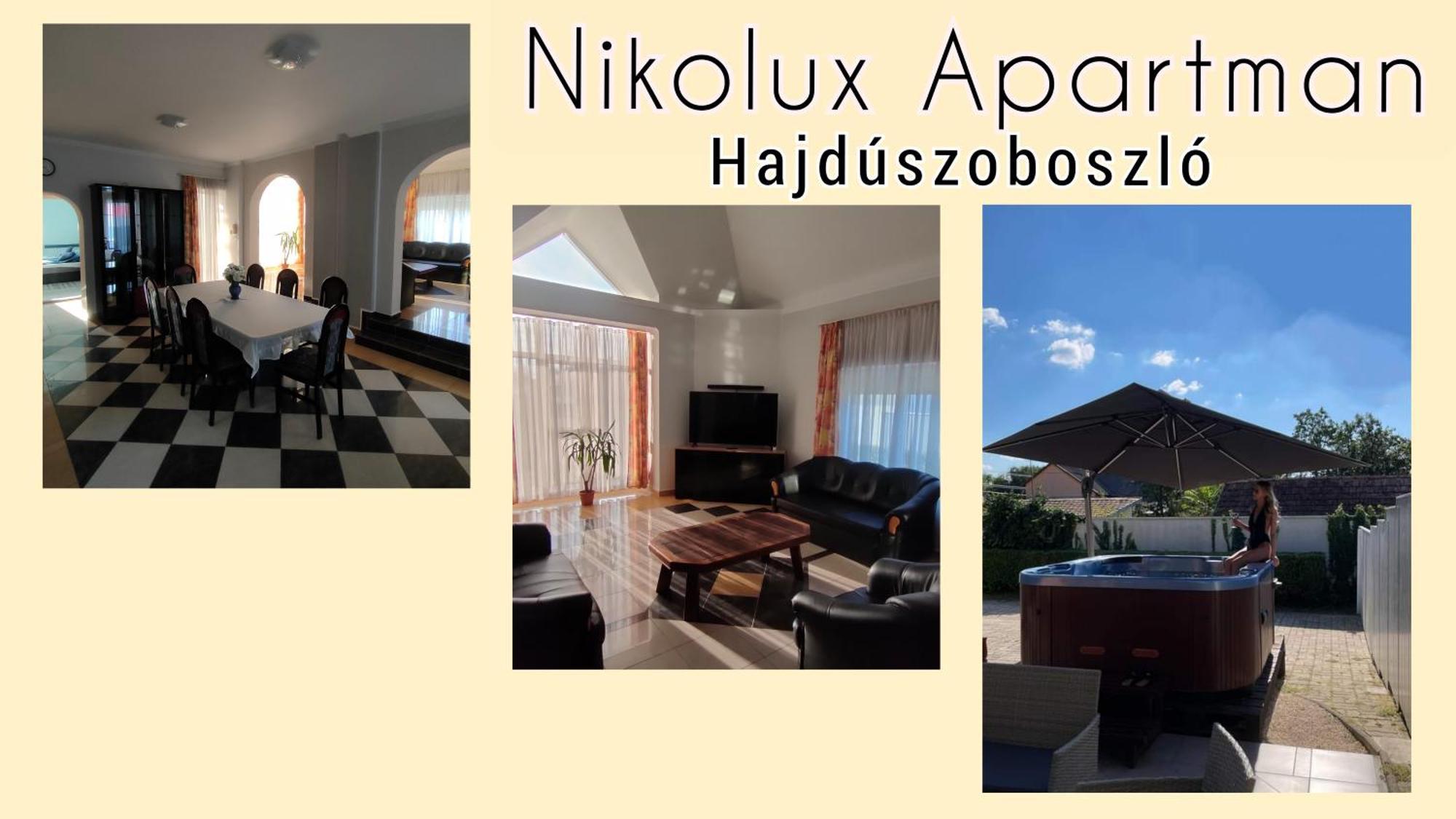 Nikolux Apartman Hajduszoboszlo Ngoại thất bức ảnh