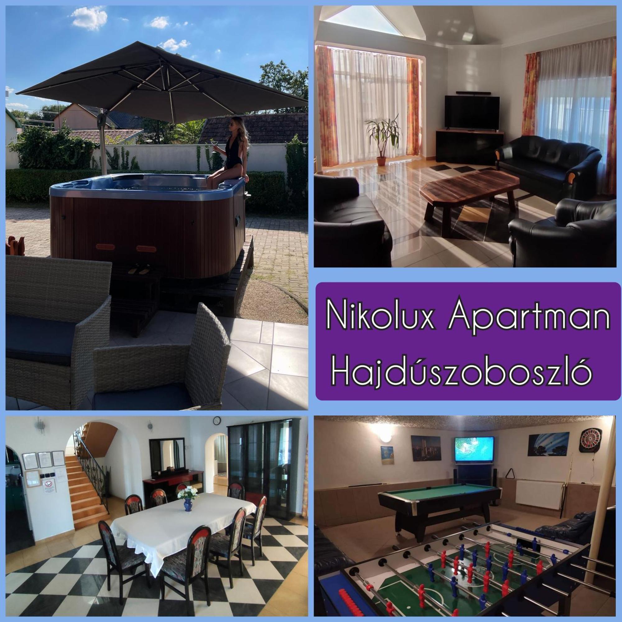 Nikolux Apartman Hajduszoboszlo Ngoại thất bức ảnh